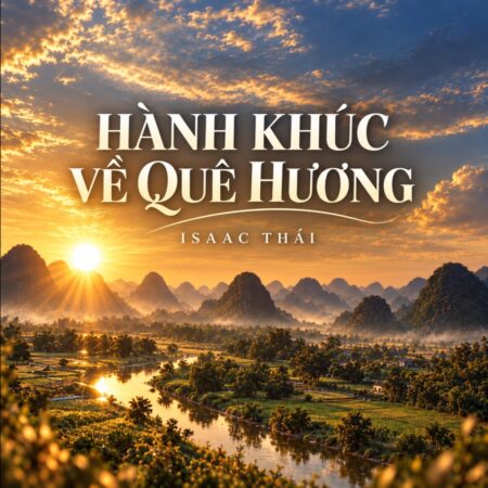 Ảnh bìa Hành Khúc Về Quê Hương – Isaac Thái, lấy từ chính MV