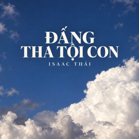 Đấng Tha Tội Con – Isaac Thái, ảnh bìa nền trời mây